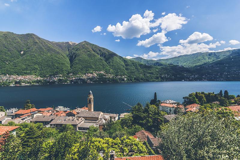 4. Lake Como via the Alps