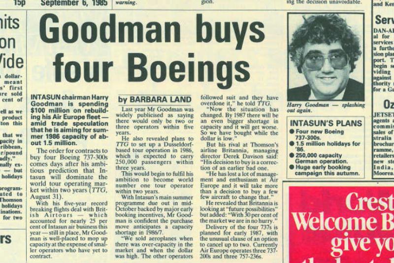 'He truly shaped the British travel industry'
