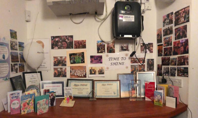 The staff room