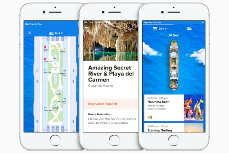 'It's all on the app'