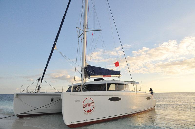 Setting sail in the Bahamas