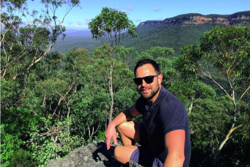 Scenic hiking
