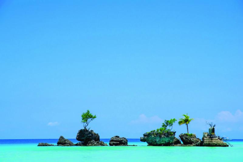 Willys Rock on Boracay Island