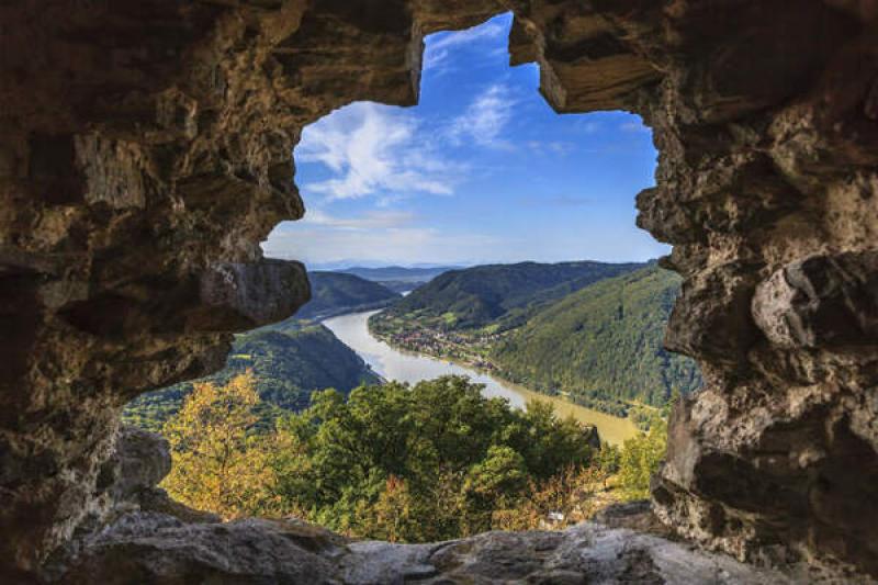 Danube River seen from the Wachau region iStock-174766188