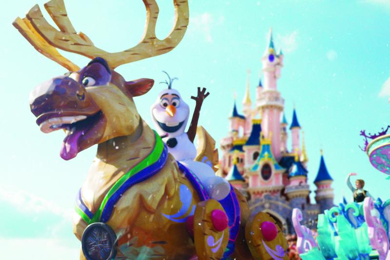 Family fun at Disneyland Paris’ new Frozen Celebration