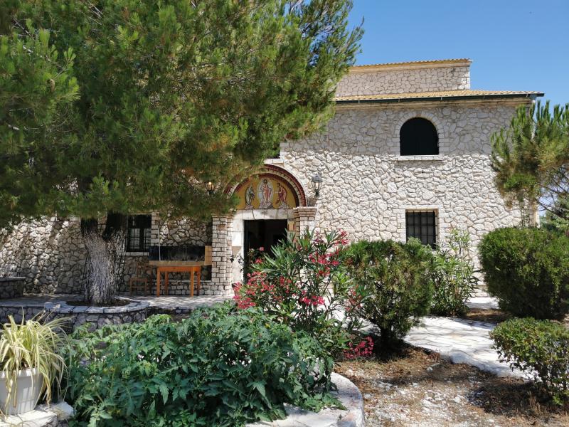 The Monastery of Mount Pantokrator was very quiet and peaceful