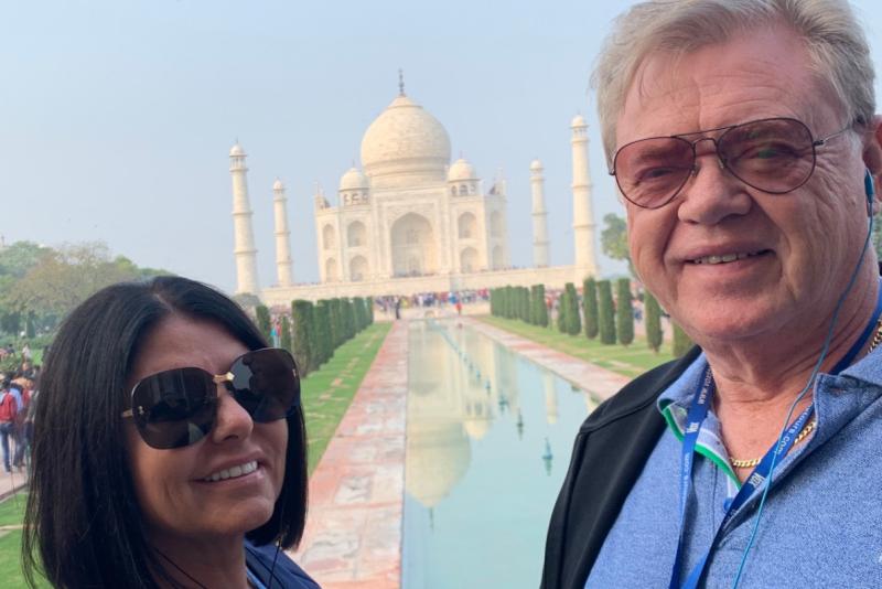 Janette says husband Peter has been her "absolute rock" during tough times