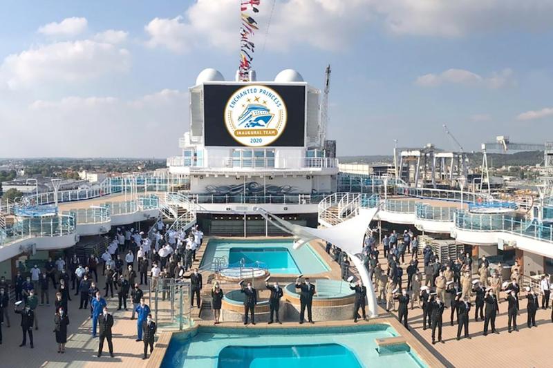 Enchanted Princess joins Princess Cruises fleet
