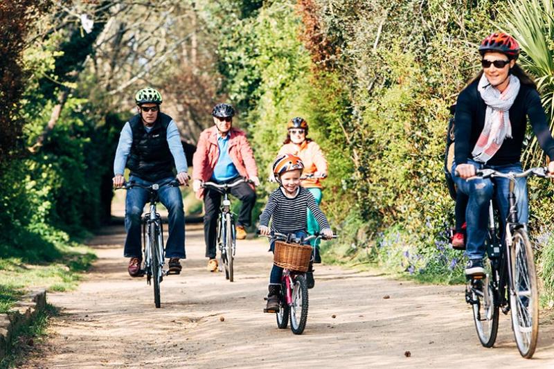 Cycling on Jersey