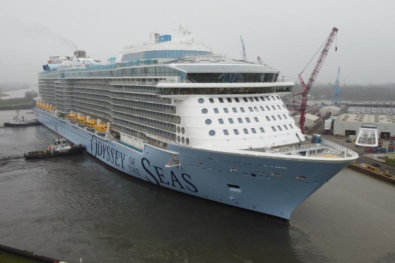 Odyssey of the Seas will begin life by sailing from Israel this summer