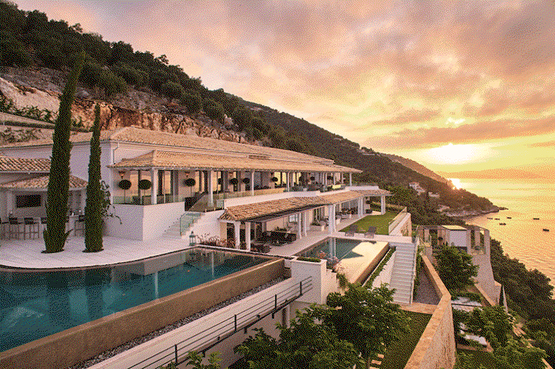 Melissonia Estate in Corfu features with The Luxury Travel Book