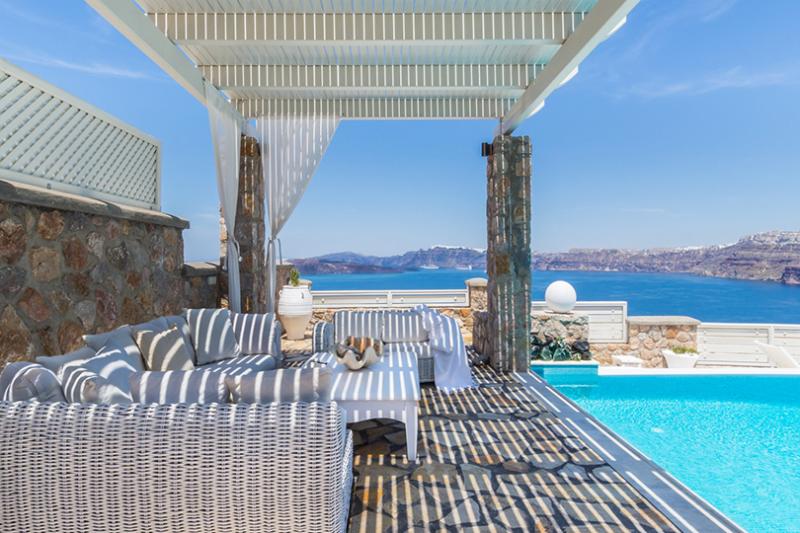 Villa Carmine in Santorini is one of thousands of global options offered by onefinestay