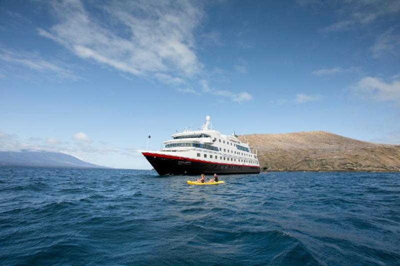 Hurtigruten Expeditions' Santa Cruz II will operate the trips