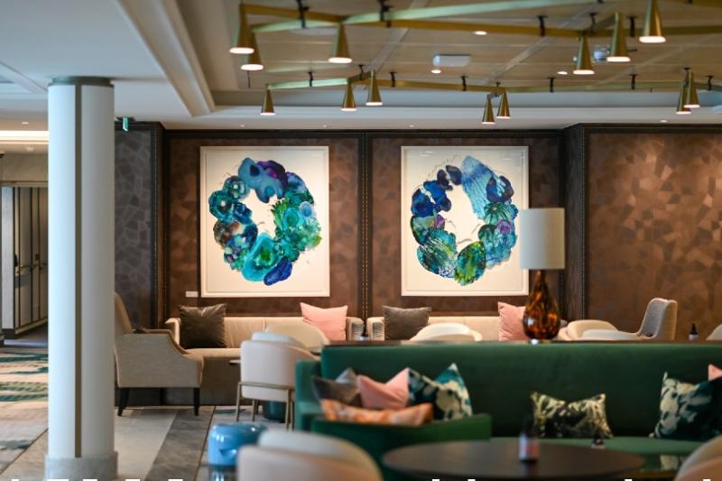 The Living Room onboard Spirit of Adventure (Credit: Saga Cruises)