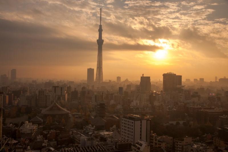 Tokyo Skyline (Credit: InsideJapan Tours)
