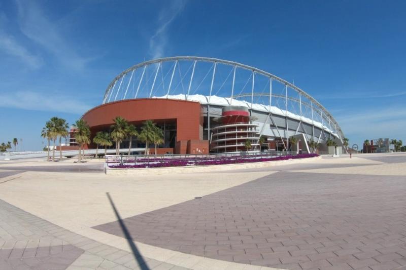 Qatar's Khalifa International Stadium is one of eight set to host the tournament (Credit: iStock)