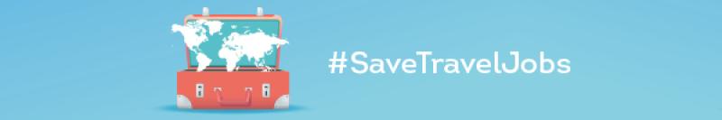 Download #SaveTravelJobs email header