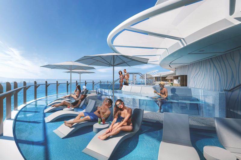 A look at the ship's new Suite Sun Deck