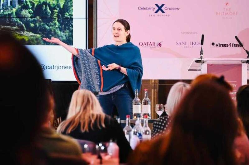 Jones addressed last year's TTG Luxury Travel Summit 