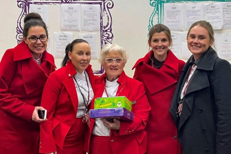 O'Connell and her Heathrow colleagues