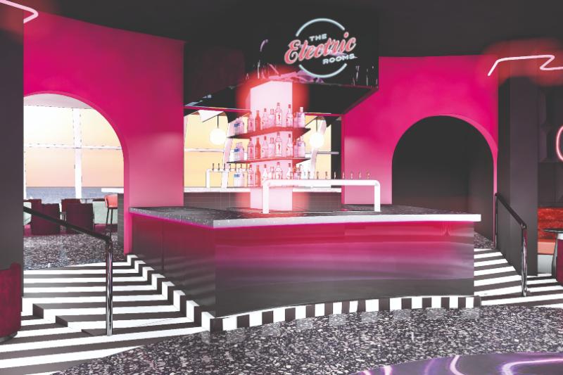 The Electric Rooms boasts and LED dancefloor and a casino