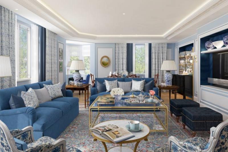 One of the new-look suites at the famed hotel