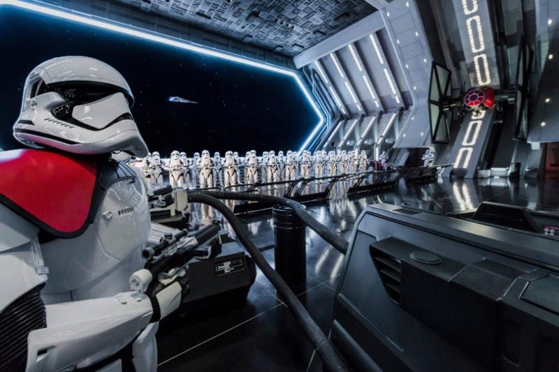 Book a Lightening Lane pass to minimise queuing time for Star Wars: Rise of the Resistance