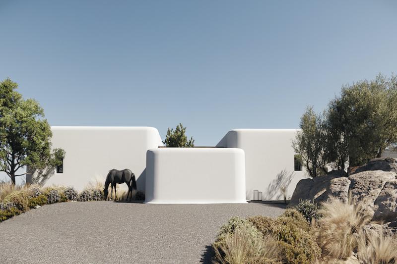 Entrance to Kalesma Mykonos