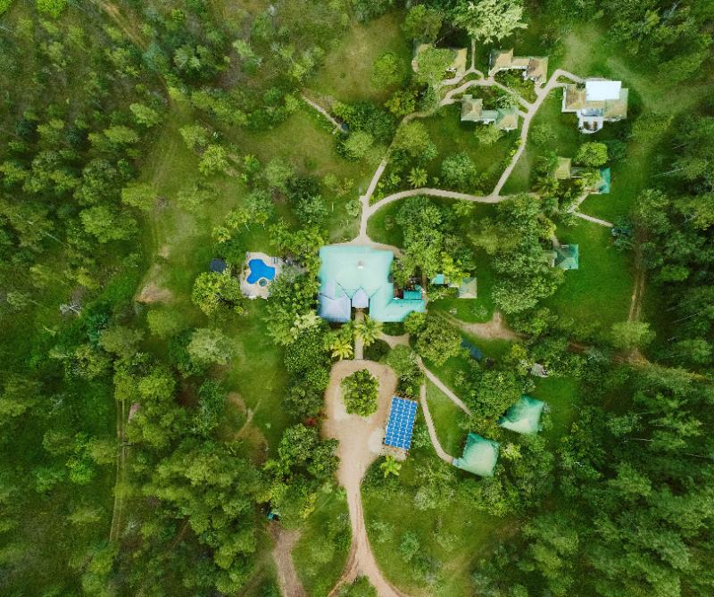 Hidden Valley Inn is situated in the Mountain Pine Ridge Reserve