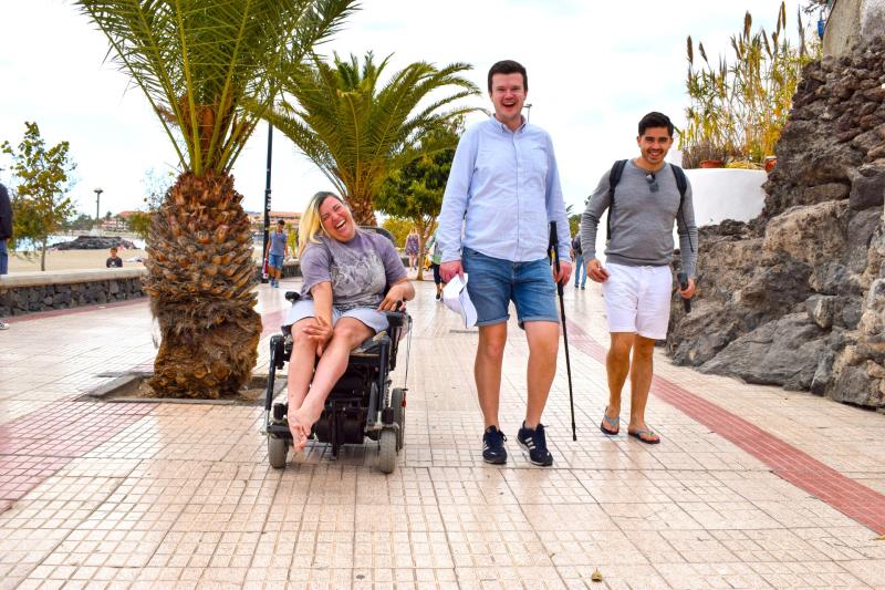Drummond founded the company to help the disabled community “travel without limitations” (Image credit: Connor Stuart-Smith)