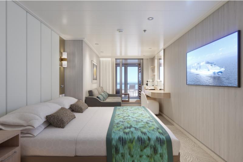Sun Princess' Reserve Collection Cabana Room