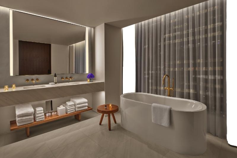 Rooms will feature marble bathrooms. Credit: Nikolas Koenig