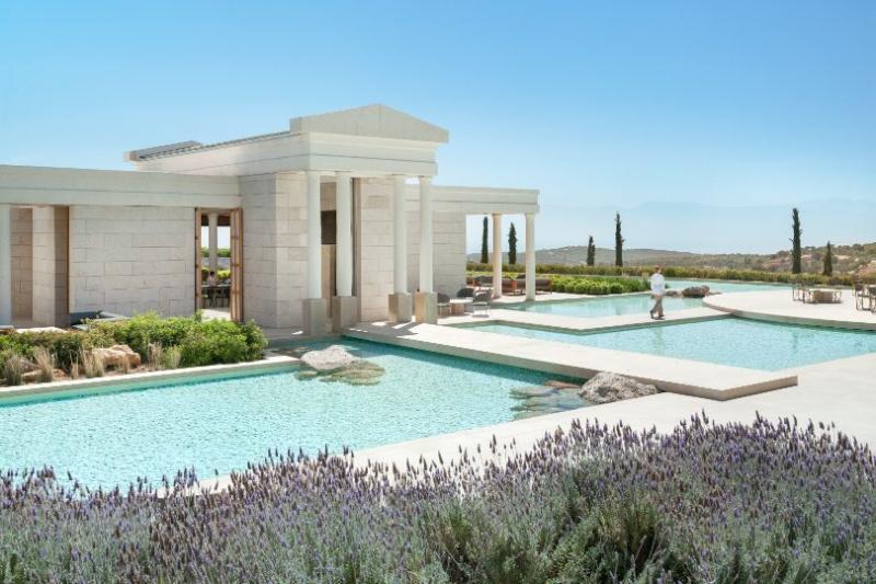Amanzoe's Reflecting Pool
