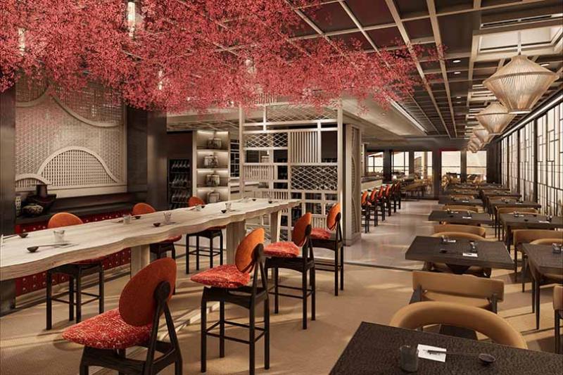 Sakura serves a range of pan-Asian cuisine