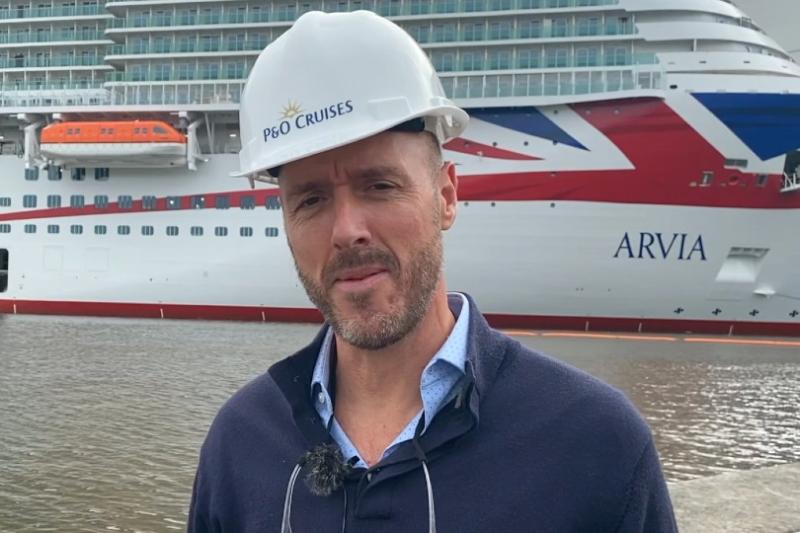 Scott, P&O vice-president of sales, marketing and brand, said Arvia’s arrival would provide a 'magnetic moment' for P&O Cruises