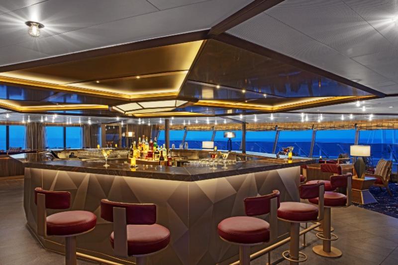 Constellation Lounge bar offers a place to unwind