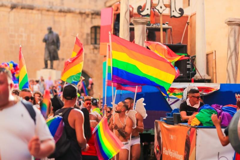 Pride fills Valletta's streets with all colours of the rainbow © Daniel Balzan