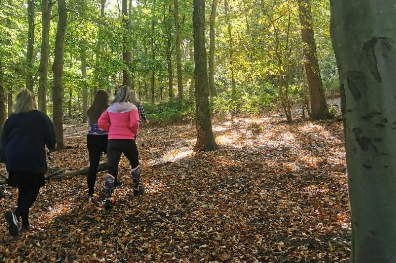 ROL Cruise organises a weekly wellbeing walk for staff in the local countryside