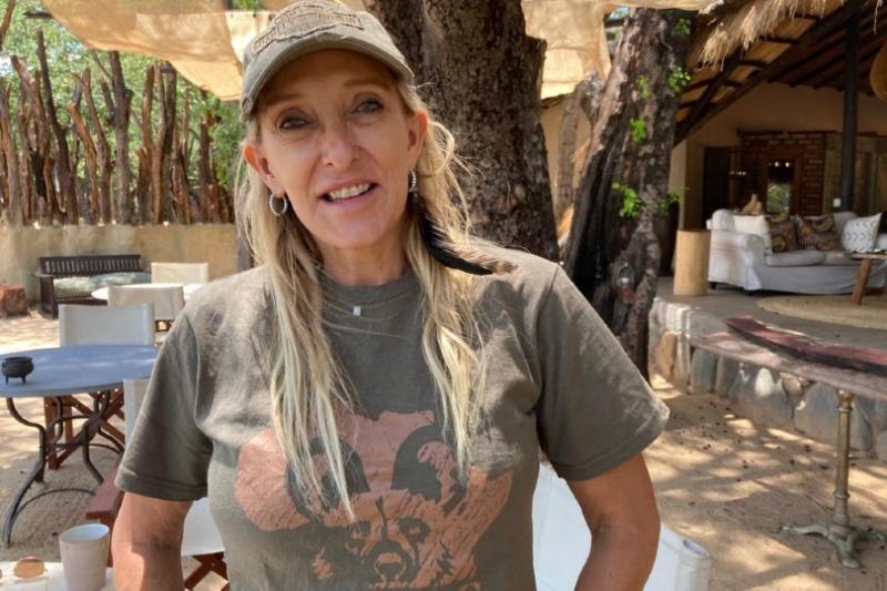 Sharon Stead, owner of Amalinda Safari Collection