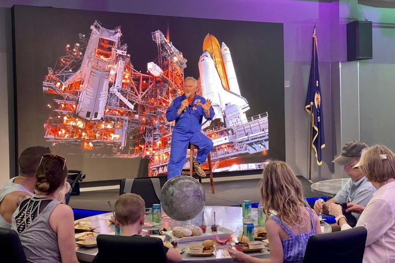 Bruce Melnick at Kennedy Space Center