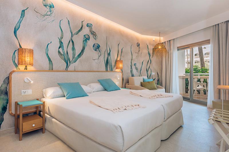 One of the new-look rooms at the Iberostar Selection Albufera Playa
