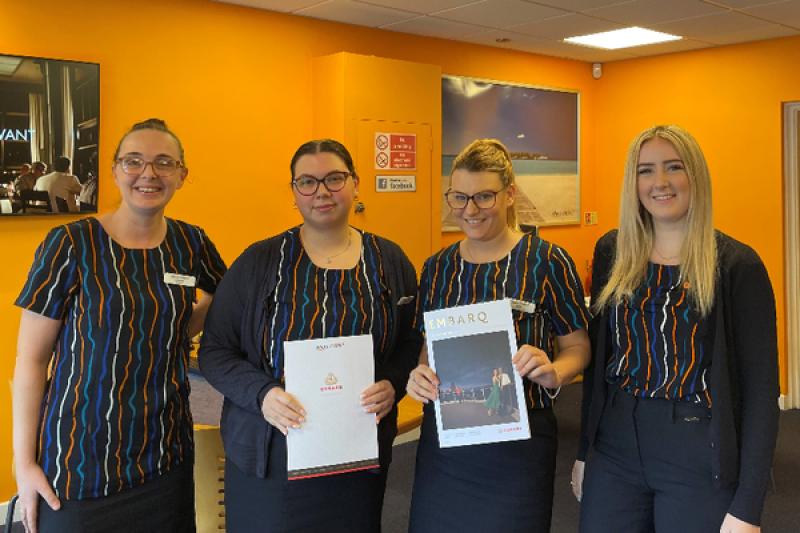 Staff at Hays Travel in Goring