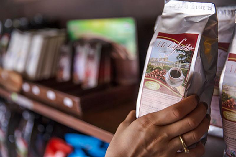 Travellers can support local people by buying produce during a coffee tour in Costa Rica with G Touring