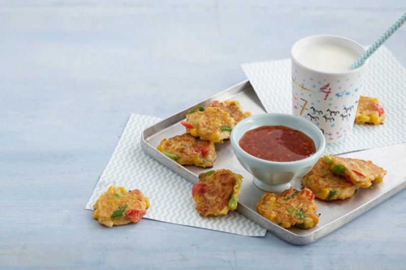 Sunshine Sweetcorn Fritters