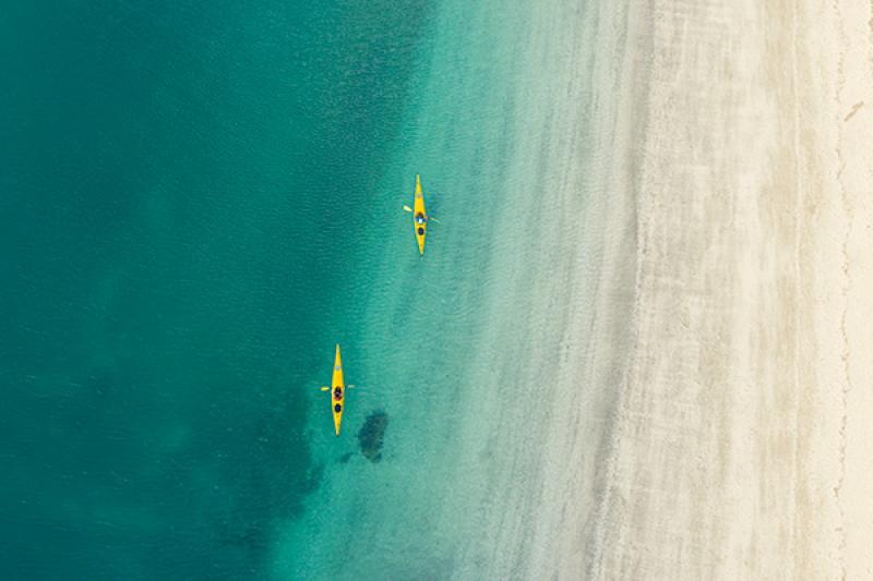 Beautiful Motuihe Island can be found in the Hauraki Gulf of New Zealand, near Auckland