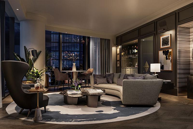 The Gallery Suite at Raffles Boston
