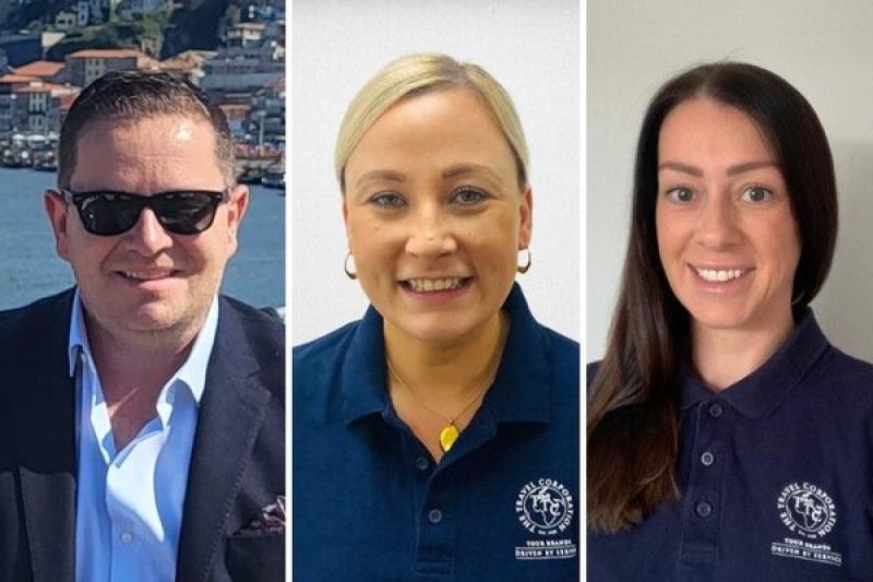 Brian Hynes, Louise Sword and Freya Sutcliffe form part of the operator's expanded team