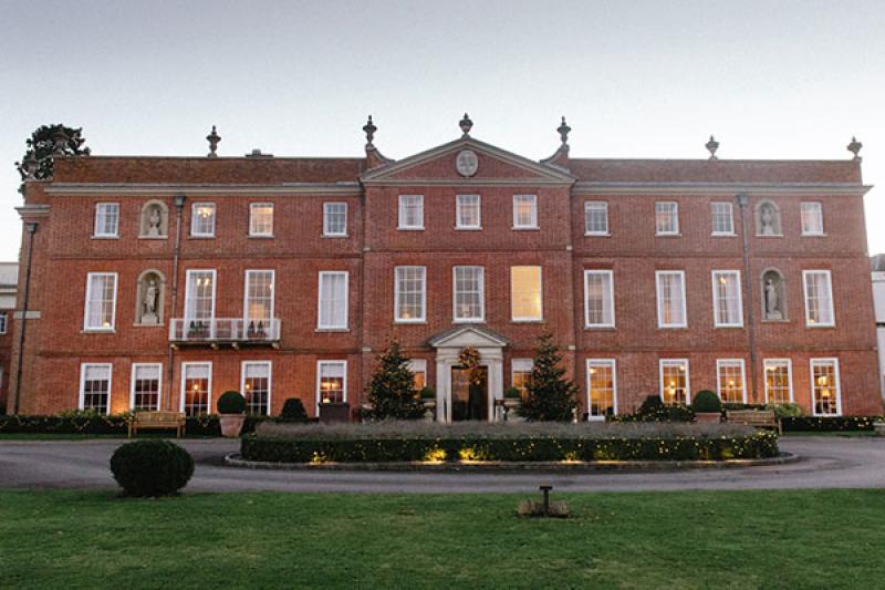 The hotel is set in 500 acres of parkland 