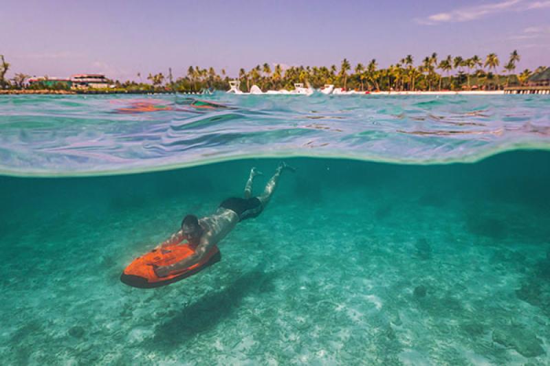 Siyam World offers an array of watersports, including Seabob watercrafts