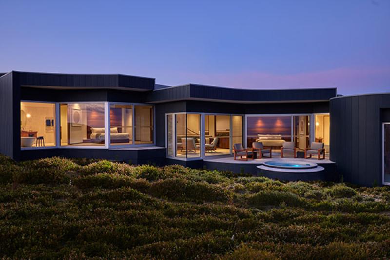 The exterior of a Remarkable Suite. Credit: George Apostolidis